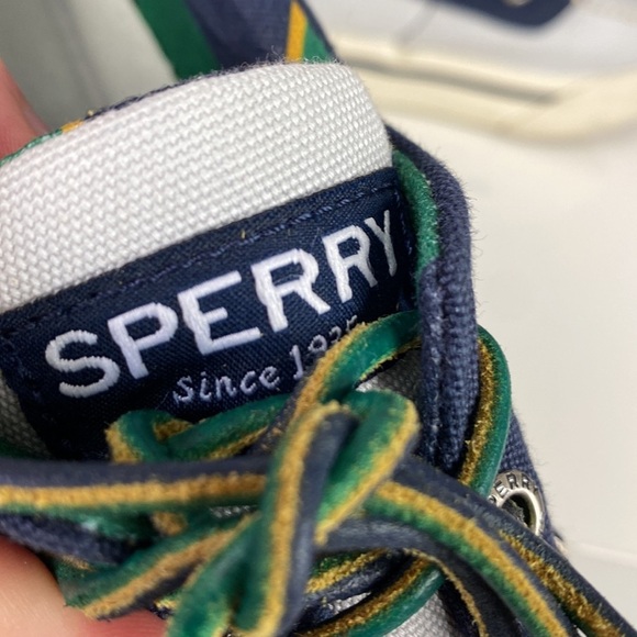 Sperry Blue Topsiders Size 8 - Picture 11 of 16